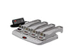 Gray and black 3M Versaflo TR-644N 4-Station Battery Charger Kit on white background