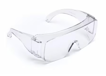 Clear 3M™ TGV01-100 Tour-Guard V Protective Eyewear Clear on white background