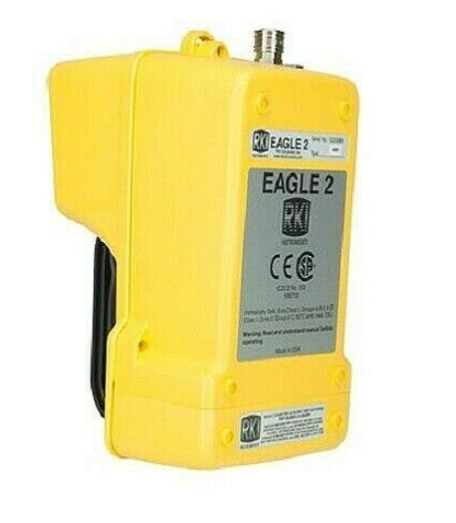 RKI Instruments 724-133-P2 Eagle 2 4 Gas Monitor H2S/VOC's 0-2,000ppm/SO2/NH3