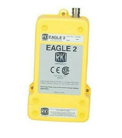 RKI Instruments 723-025-05 Eagle 2 3 Gas Monitor O2/CO2 60% Volume(IR) / NH3