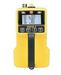 Yellow and black RKI gas monitor 726-121-P2 on white background