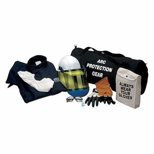 Chicago Protective AG12-CV arc flash kit items against white background