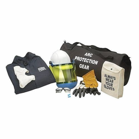 Multi color CPA arc flash kit AG8-CV on white background