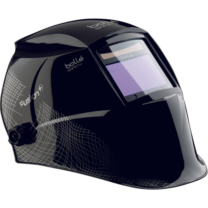 Black BOLLE 40121 Fusion Welding Helmet on white backgroujd