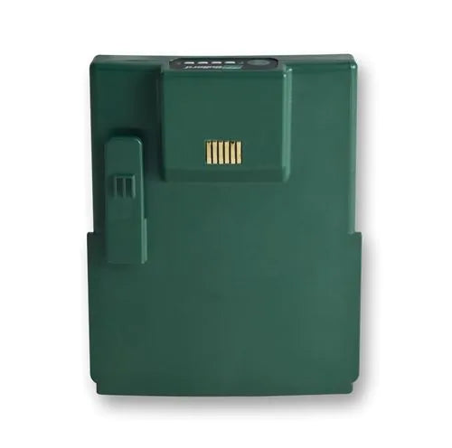 Green Bullard EVABAT2 battery on white background