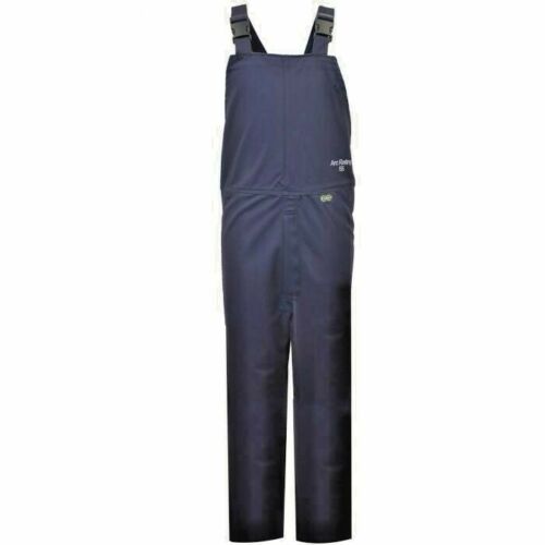 National Safety Apparel Enespro C453NNBQT55 Tecgen FR Arc Flash 55cal Bib Overall  on white background