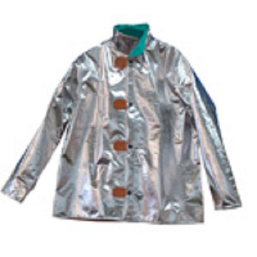 Silver gray CPA heat resistive jacket 600-ACF on white background