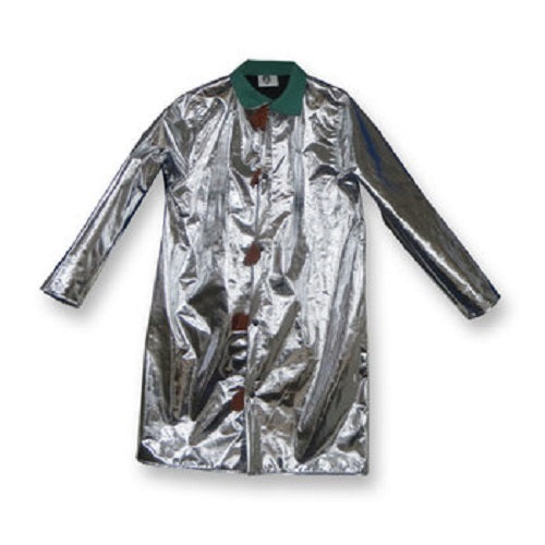 Silver Chicago Protective Apparel 601-ACX10 Aluminized 10oz CarbonX Style A Jacket 