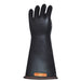 Black Chicago Protective Apparel LRIG-4-18 Class 4 Rubber Insulated Gloves