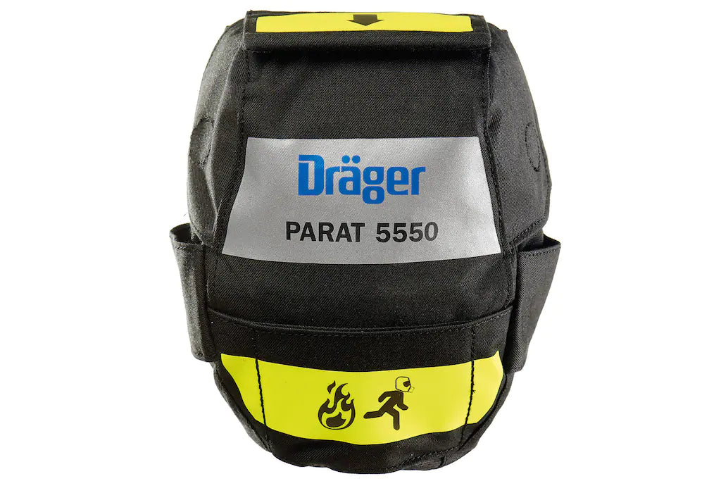 Drager R59425 PARAT 5520 Soft PAC Fire & Smoke Escape Hood  IN STOCK | Free Shipping and No Sales Tax