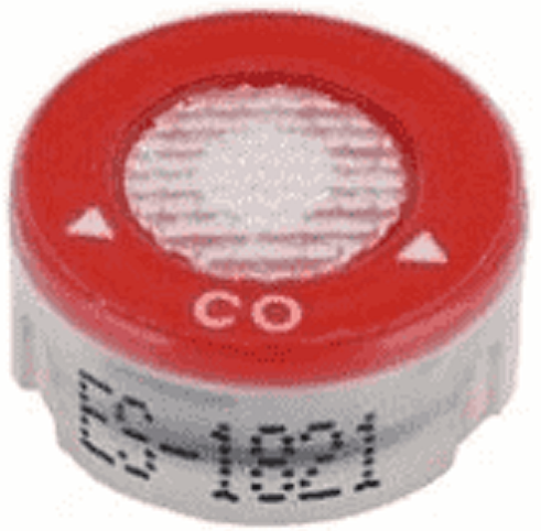 RKI red gas sensor ES-1821 on white background