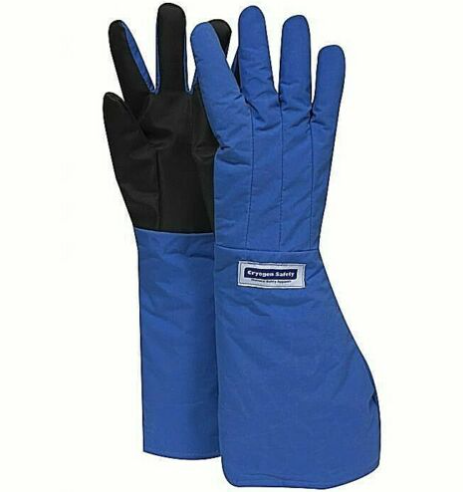 National Safety Apparel Enespro Croygen G99CRSGPEL Safergrip Gloves S-XL 18" on white background