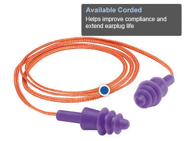 Gateway Safety 93012 Twister Earplugs with Cloth Cord | No Sales Tax