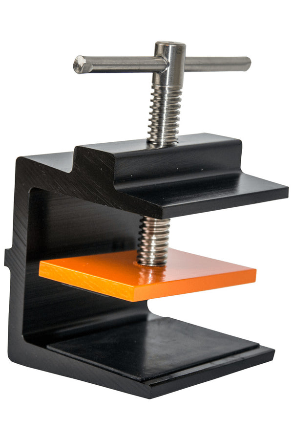 Black, orange silver Guardian Fall 10808 Ladder Stability Anchor  on white background