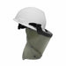 Smoke and white Enespro National Safety Apparel H20HTHAT Pureview FR Face Shield with Hard Hat  on white background