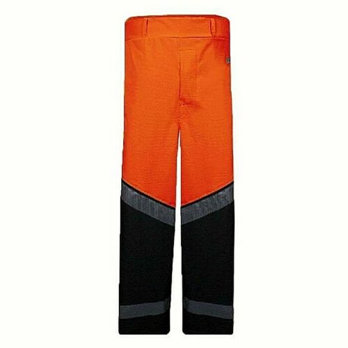 Orange and blackl HYDRO2PANT by NSA extreme weather on white background