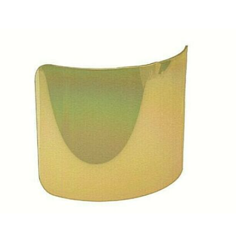 Paulson 2111810 gold face shield on white background
