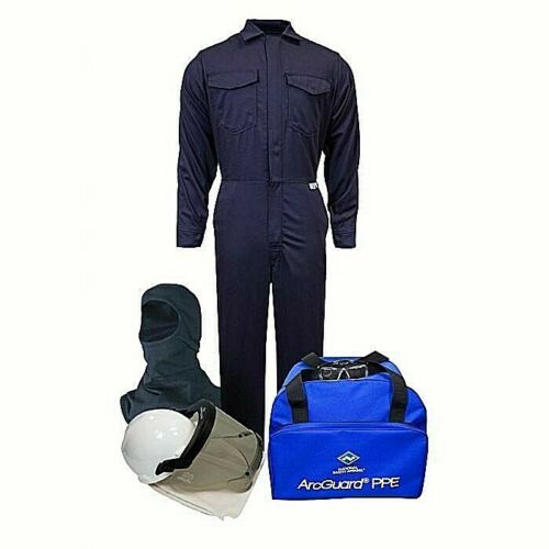 National Safety Apparel KIT2CV08NGB 8cal Arcguard Arc Flash Kit  on white background