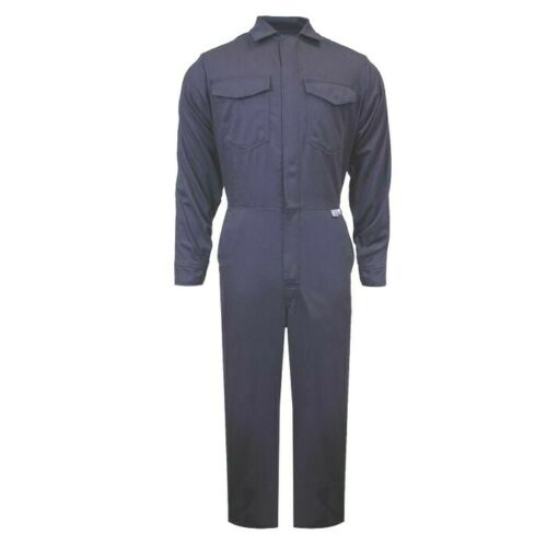 Dark gray Enespro National Safety Apparel KIT2CV20LF ArcGuard 20cal Coverall on white background