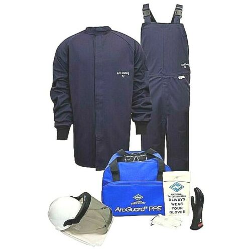 Multi color NSA arc flash kit KIT2SC11LF on white background
