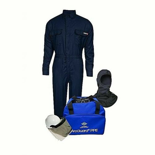 Multi color NSA arc flash kit KIT2TC8TPVBNG on white background