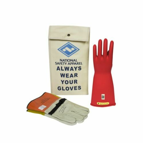 National Safety Apparel Enespro KITGC2 Class 2 Arcguard Rubber Voltage Glove Kit
