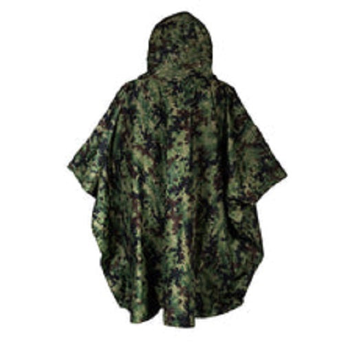 Camo MIRA M4 Poncho against white background