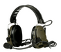 Green 3M PELTOR MT20H682FB-19 GN ComTac V Headset Foldable on white background