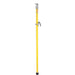 Yellow electrical NSA hotstick AGHS-U4 on white background