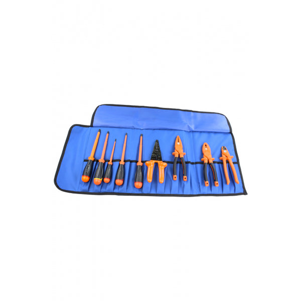 Multi color NSA electrical tool kit AGTK-4 om white background