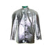 National Safety Apparel Enespro C22QQ 30" Carbon Armours Silvers QQ Aluminized Coat  on white background