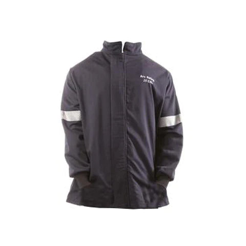 Navy color Enespro National Safety Apparel EN20JTWUNB01 20 Cal Arc Flash Jacket 