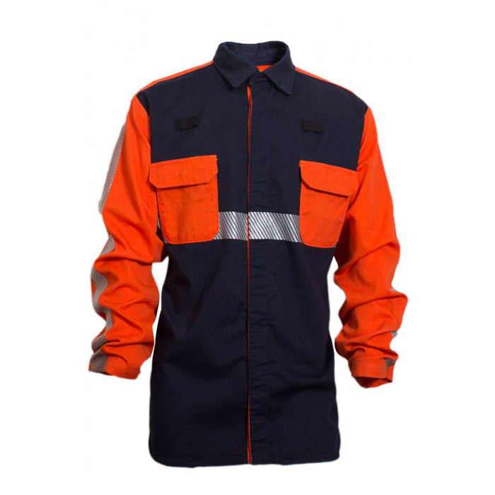 National Safety Apparel SHRUO SS FR Foundry Work Shirt Arc Rating: 8.7 cal/cm