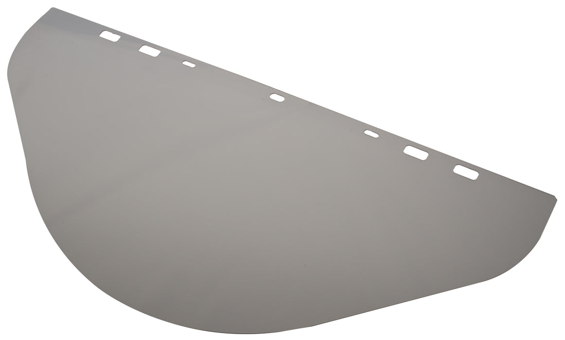 Silver Paulson 9002901 Aluminized Heat Reflective Face Shield Model S73-L4HR on white background