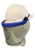 Gray and blue Paulson 9004590 Arc Flash AmpShield Model AMP3-20-HT Full-Brim Hat Bracket on white background