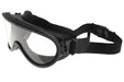 Black and clear Paulson 9600000 A-TAC Wildland Firefighting Goggle Model 510-WEB on white background