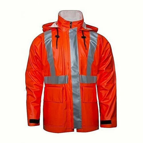 National Safety Apparel Enespro R30RL05 Arc Flash FR Hi-Vis Rain Jacket Type R