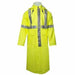 Yellow National Safety Apparel Enespro R31RL06 ARC H2O FR Hi-Viz Trench Coat Type R CLASS 3