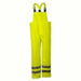 NSA yellow arc flash FR overall R40RL14 on white background