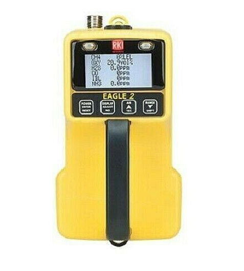 RKI Instruments 722-011 Eagle 2 Gas Monitor CI2 / NH3 Free Shipping USA Made