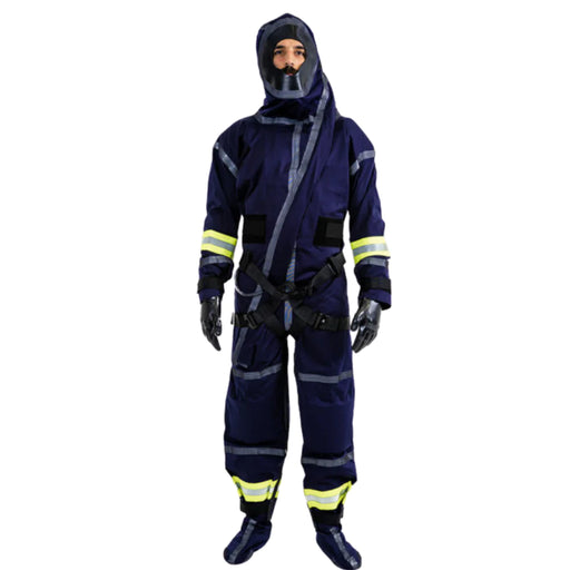 Navy Blue RST Radshield DEMRON ICE Multi Use Protective Suit on white background