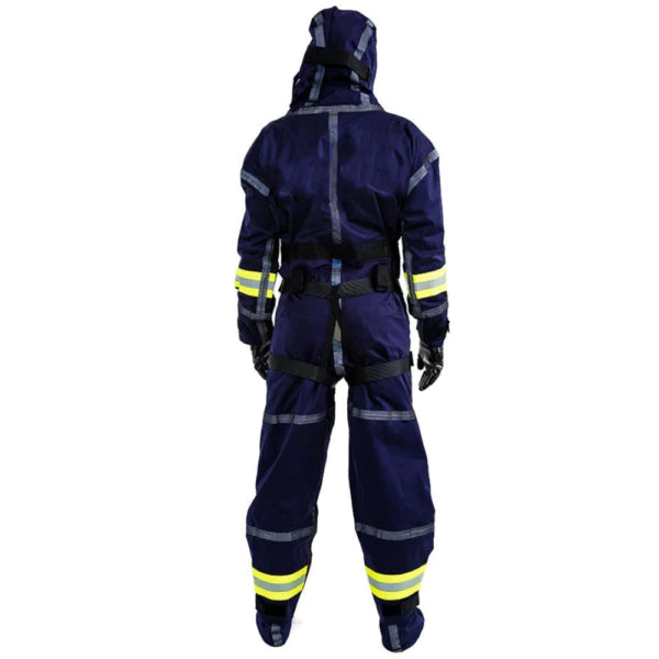 Blue, yellow reflective RST Radshield DEMRON ICE Multi Use Protective Suit
