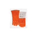 Orange and white WELDAS 10-0328L A/P Welding Glove Russet on white background