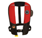 Red and black Mustang MD3181 Pilot 38 Manual Inflatable PFD on white background