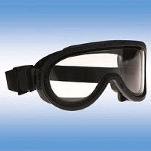 Black Tactical goggle Paulson A-TAC 9411101 on white background