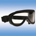 Black frames clear lens tactical goggles Paulson 9500000  on white background