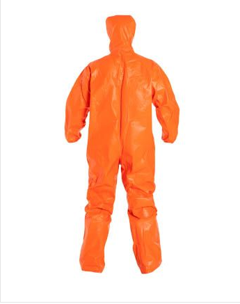 DuPont™ TP198T Tychem® 6000 FR Coverall With Hood Case of 2