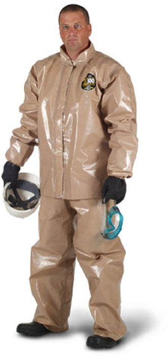 Kappler Z3H428 Zytron 300 Coverall with Hood Elastic Wrists and Ankles CE Type 3 Six per Case